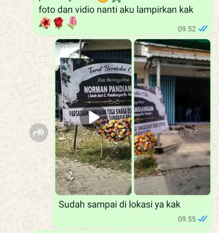 Pengiriman Karangan Bunga Pasir Nangka Tigaraksa